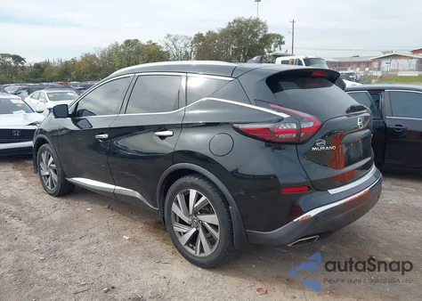 2019 Nissan Murano Sl from USA, damaged, VIN 5N1AZ2MS8KN147251